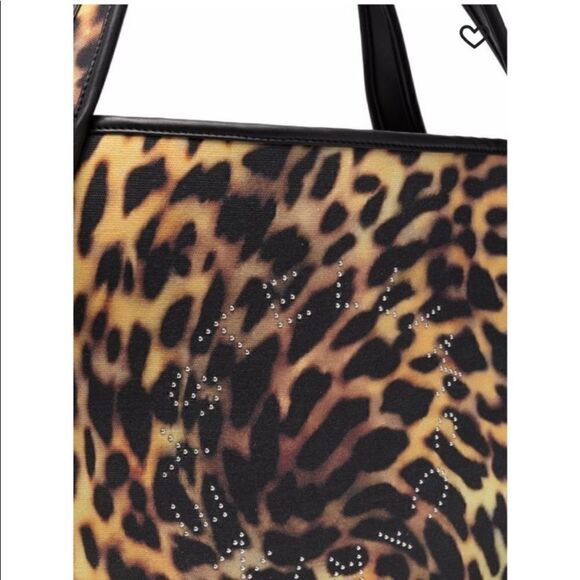 Stella McCartney Stella Logo leopard-print tote bag - Picture 4 of 6
